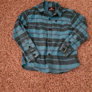Boys Quicksilver Flannel
